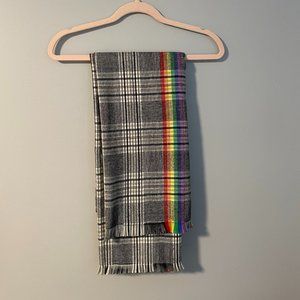 Wool Pride Scarf | Rainbow | EUC